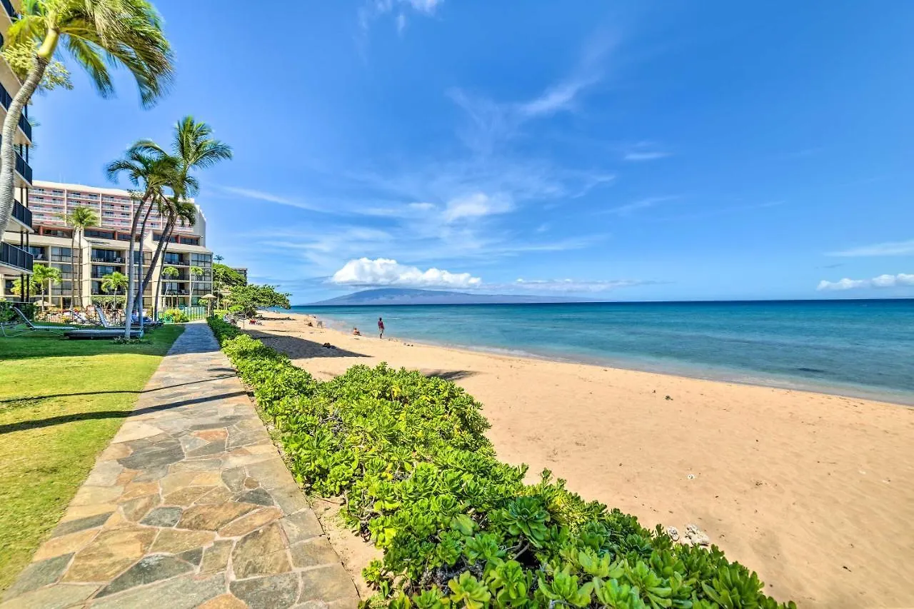 Apartment Cute Beachfront Condo With Lanai And Resort Pools Kahana