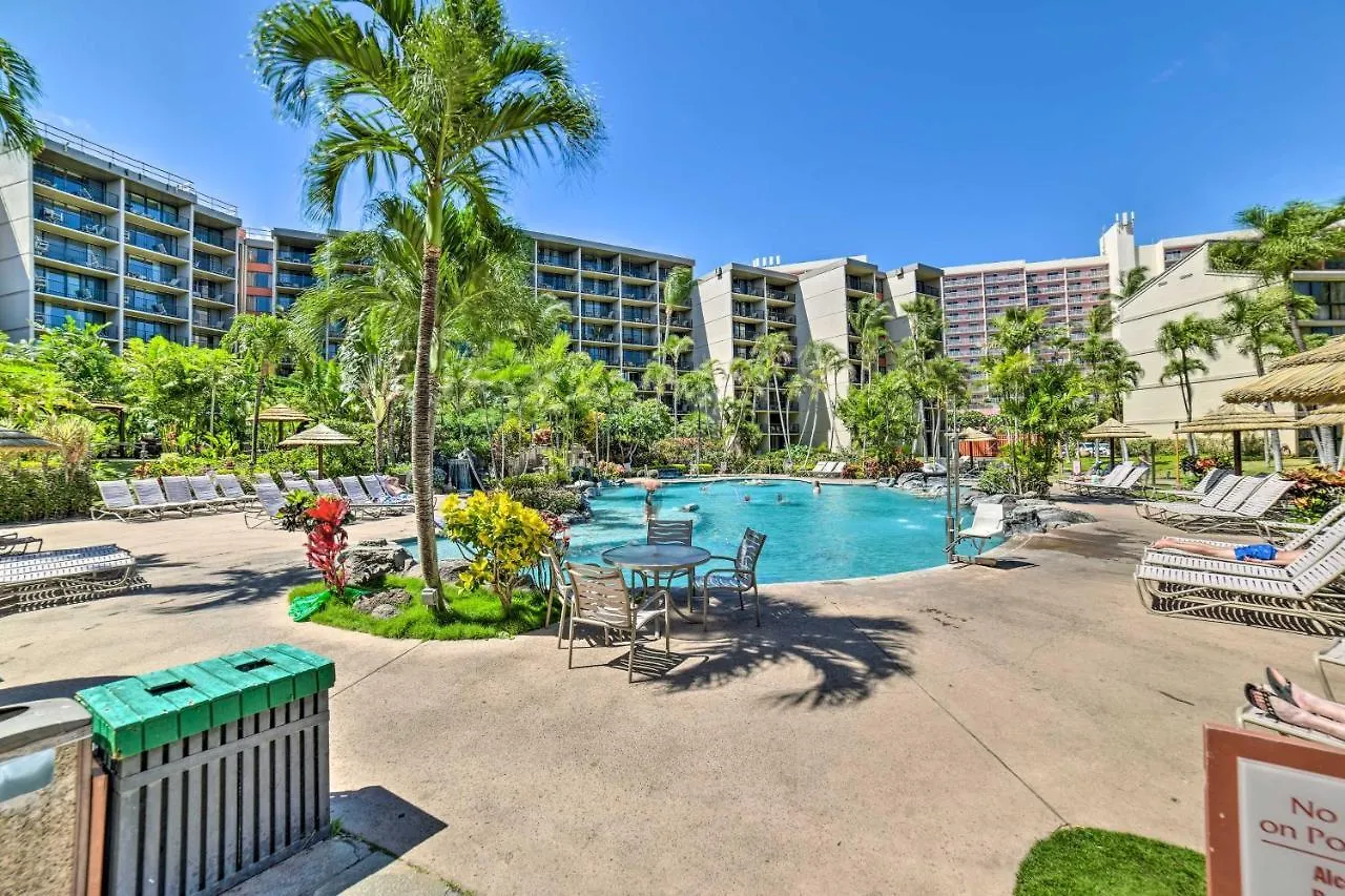 Cute Beachfront Condo With Lanai And Resort Pools Kahana 0*,